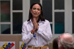 Maria Corina Machado has won the 2025 Nobel Peace Prize. Photo courtesy Bloomberg.