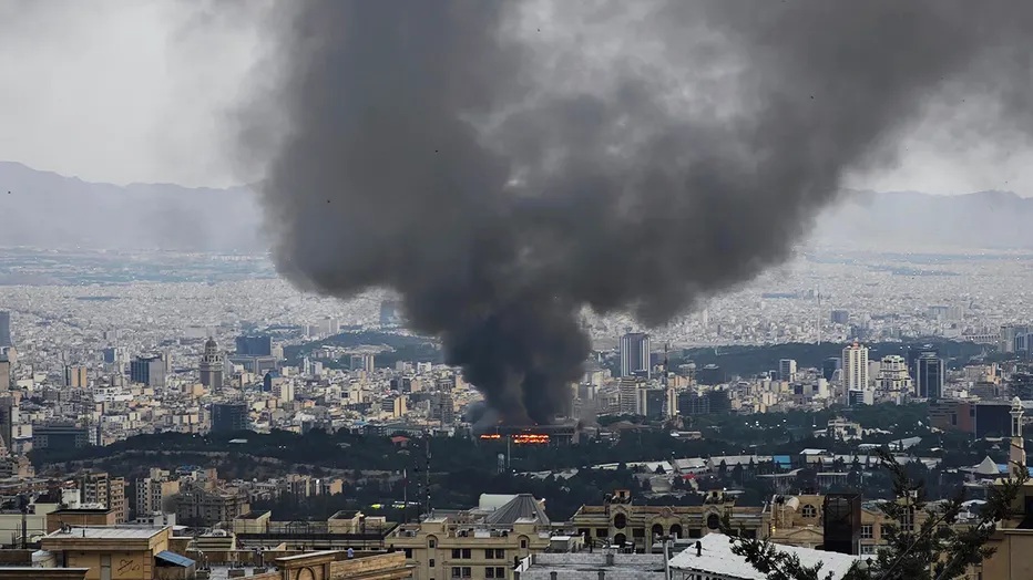 A US attack on Iran's capital, Tehran. Photo courtesy FOX News.